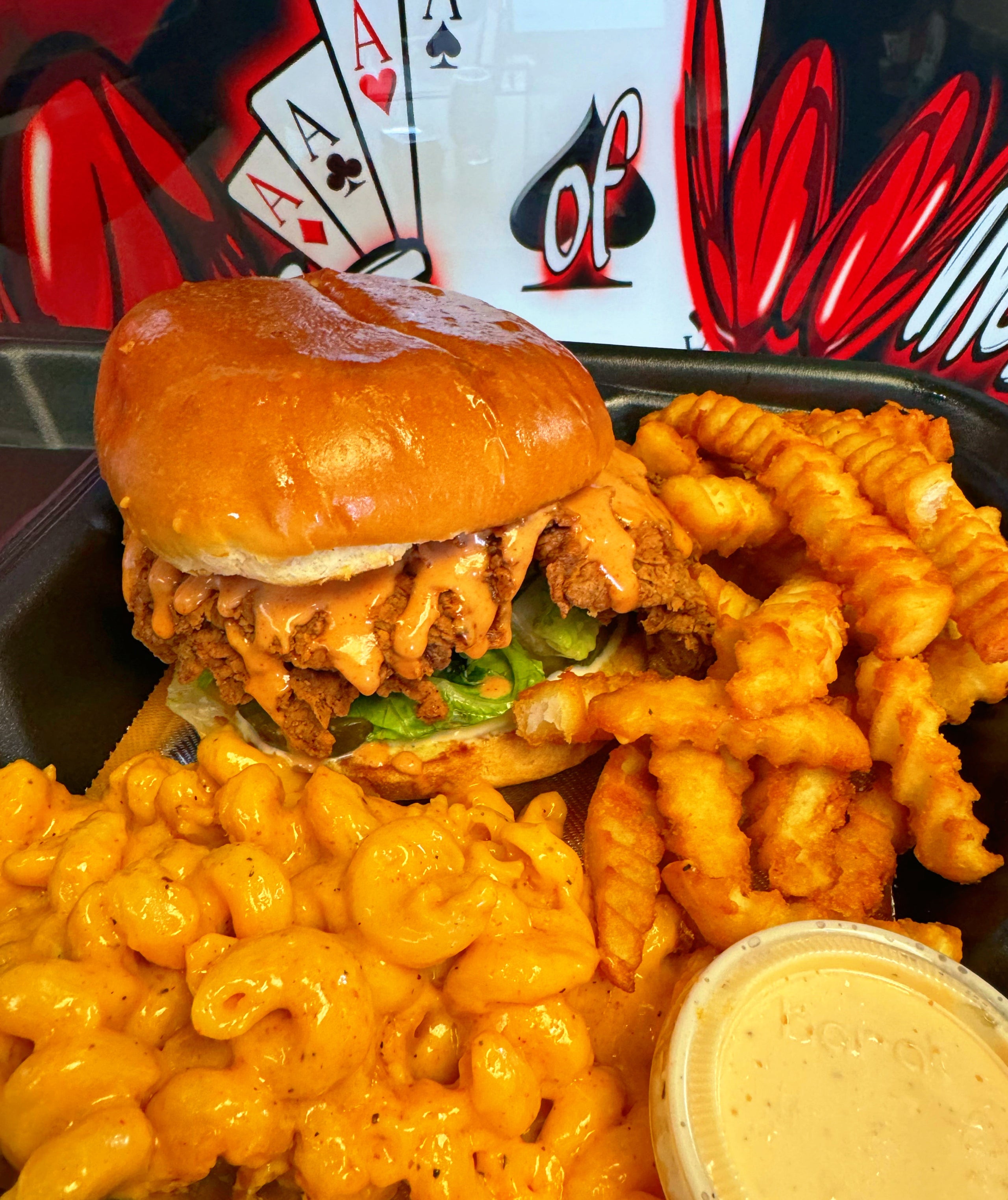 BBC Sandwich Munchie Platter Special Ace of Wingz